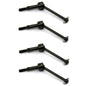 RC Car Upgrade Parts for Tamiya TT02 Metal Front Rear Steering Swing Arms