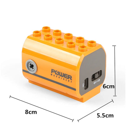 Building Block Power Motor 9656 RC Drive Compatible Technic Toy Models