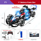 ZWN F1 RC Drift Car With Music Led Lights 2.4G Glove Gesture Radio Remote Control Stunt Cars 4WD Electric Children Toy vs Wltoys-EXPROTAS