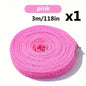 Portable Drying Rope Clothesline Windproof Non-Slip Camping Travel Line