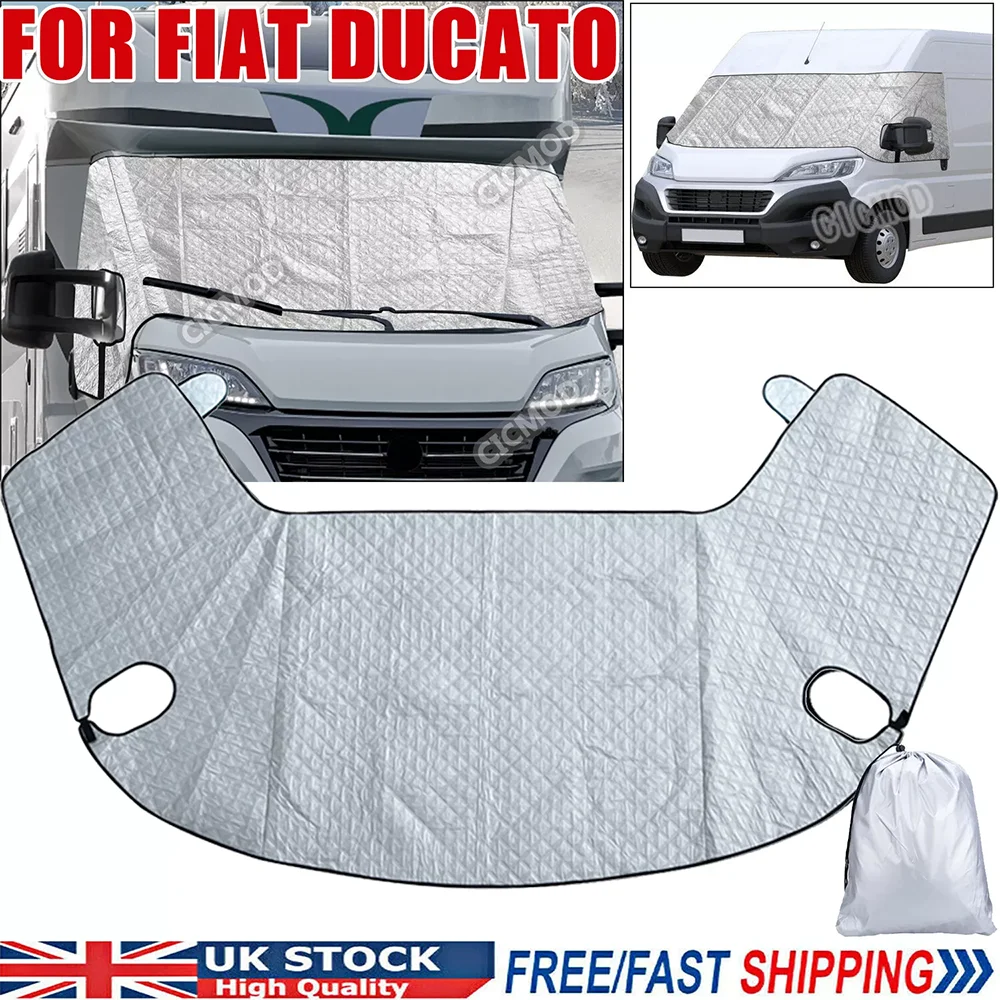 Windscreen Screen Cover for Motorhome Fiat Ducato Peugeot Boxer Citroen Relay