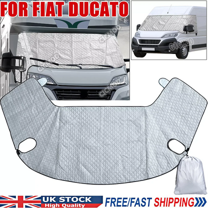 Windscreen Screen Cover for Motorhome Fiat Ducato Peugeot Boxer Citroen Relay