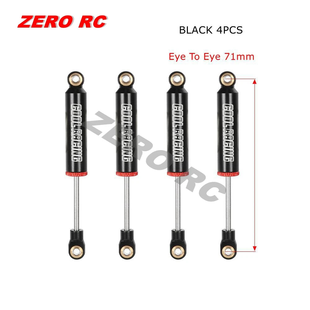 RC Car Shock Absorbers 53mm 59mm 65mm 71mm 77mm Metal Hydraulic Dampers