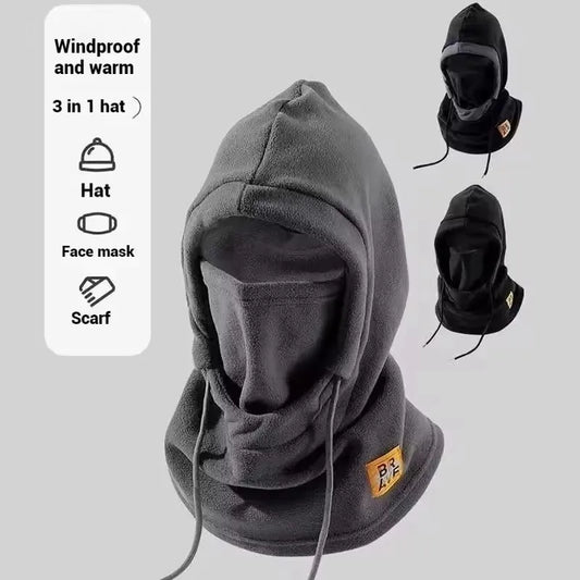 Winter Face Cover Balaclava Hat Windproof Neck Warmer for Men Women