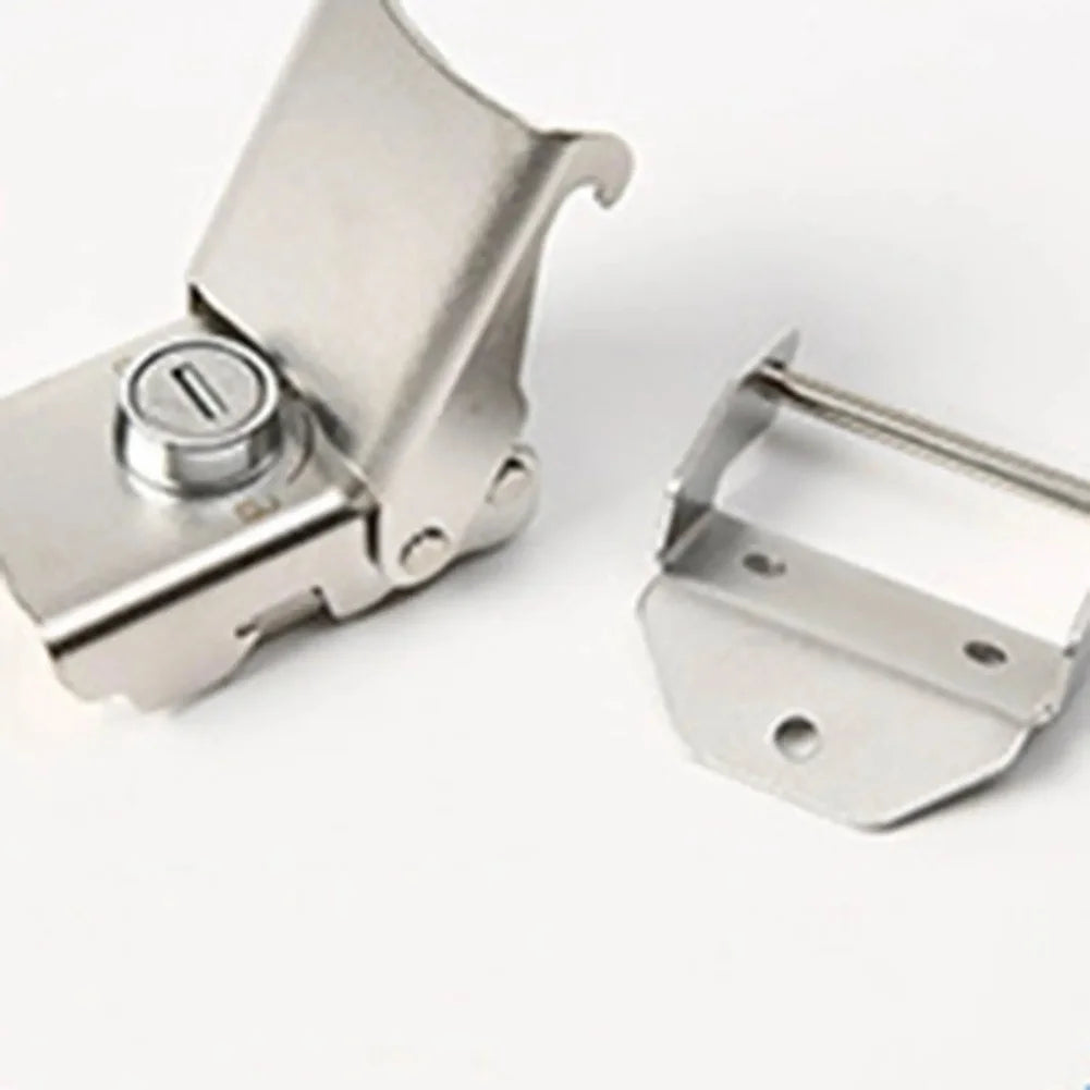 Detachable Stainless Steel Buckle Lock for Motorcycle Trunk with 2 Keys