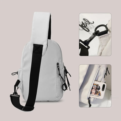 Men's Small Backpack Chest Bag Sling Travel Outdoor Crossbody Sports