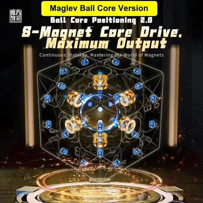 MoYu RS3M V5 3x3 Magnetic Speed Cube 2023 Puzzle Toy Cubo Magico