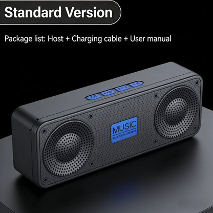 EXPROTAS Bluetooth Speaker Portable Subwoofer Wireless Outdoor FM Stereo