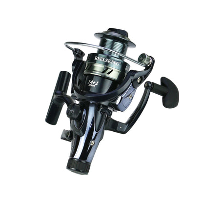 Spinning Fishing Reel 25KG Drag Front Rear Metal Spool Carp Coarse Handle