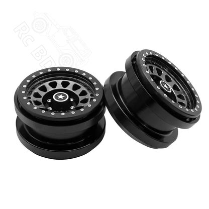 1/6 RC Crawler CNC Aluminum 2.9" Beadlock Wheel for Axial SCX6 - EXPROTAS