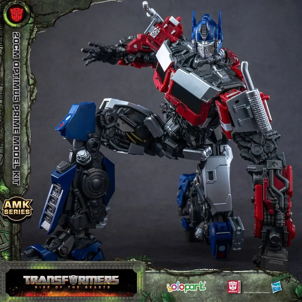 Yolopark Transformers Optimus Prime 20cm Genuine Transformers Toys Model Figures Studio Series Rise Of The Beasts For Boys Girls-EXPROTAS
