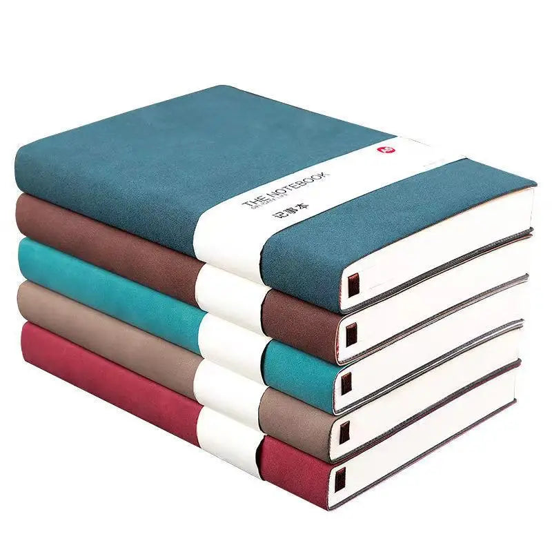 A5 A6 Leather Notebook Journal Notepad Diary Lined Pages School Office