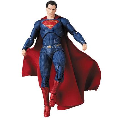 16cm DC Superman MAFEX 057 Justice League Super Man Action Figure Collection Model BJD Gift Toys-EXPROTAS