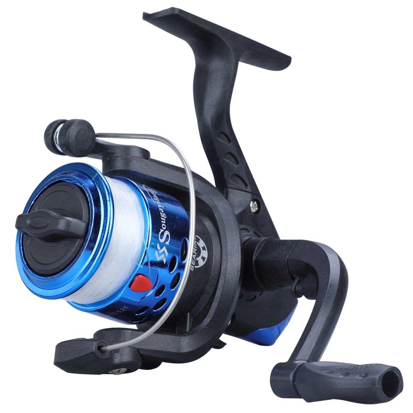 Spinning Fishing Reel Sougayilang 5.2:1 Gear Ratio Alloy Spool Carp Fishing