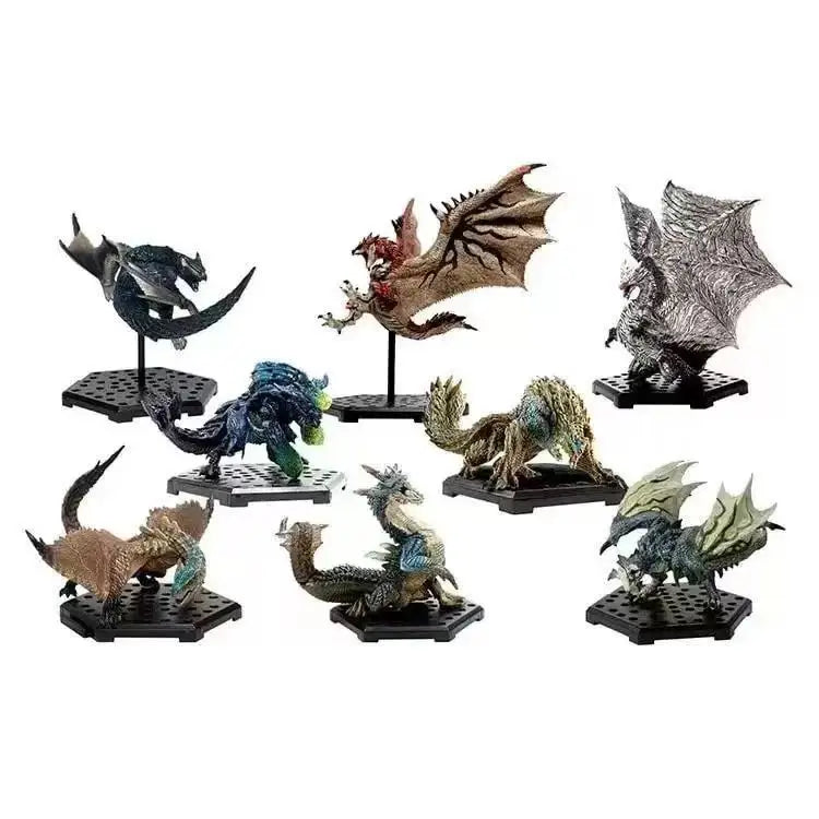 Monster Hunter Rise PVC Figure Valstrax Rathalos Nargacuga Velkhana - EXPROTAS