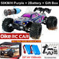EXPROTAS 4WD Off Road Remote Control RC Car 80KM/H Brushless 1:16 Scale