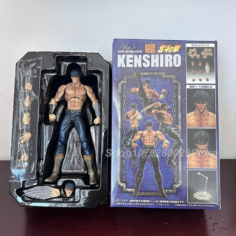 17cm Fist of the North Star Kenshiro Figure Hokuto No Ken PVC Anime Model Toy