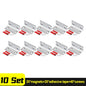 Ultra Thin Magnetic Door Catch Cabinet Latch 42mm x 18mm for Cupboard