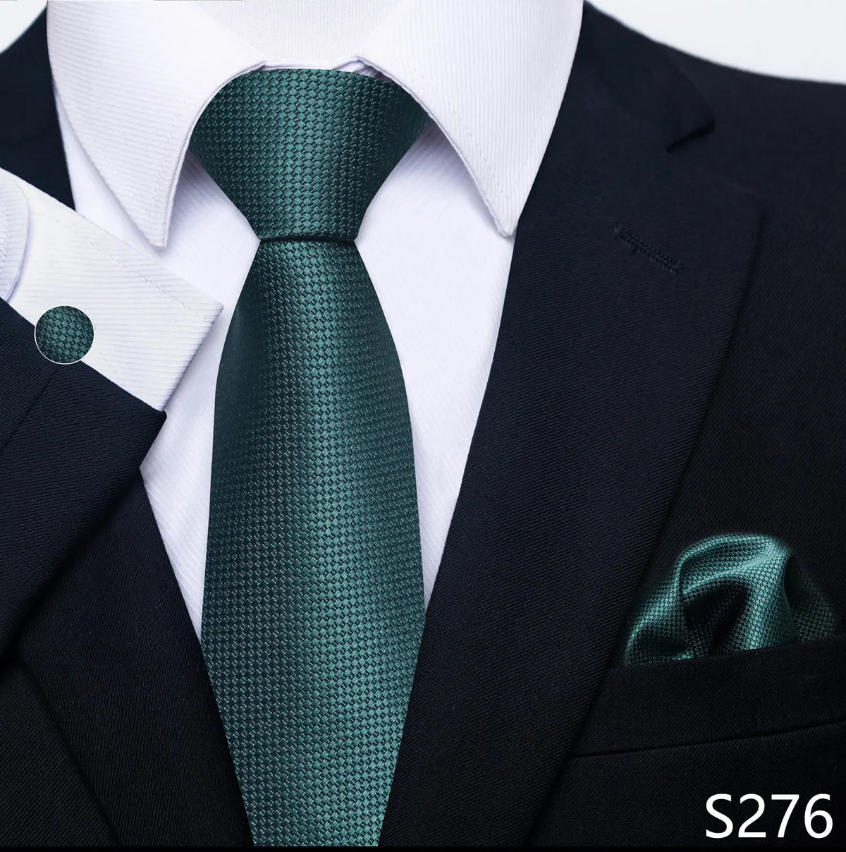 EXPROTAS Tie Pocket Square 8cm Wedding Formal Men’s Accessories
