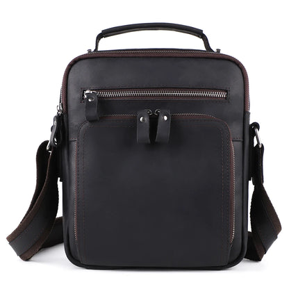 JOYIR Men’s Genuine Leather Vintage Shoulder Crossbody Messenger Bag