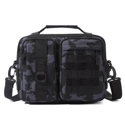 Mens Tactical Shoulder Bag Sling Backpack Molle Outdoor Travel Hiking