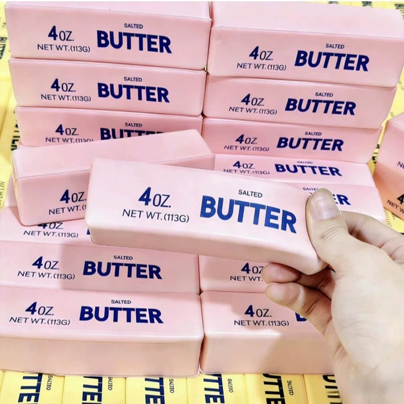 Squishy Butter Stick Fidget Toy Stress Relief Slow Rising Squeeze Ball