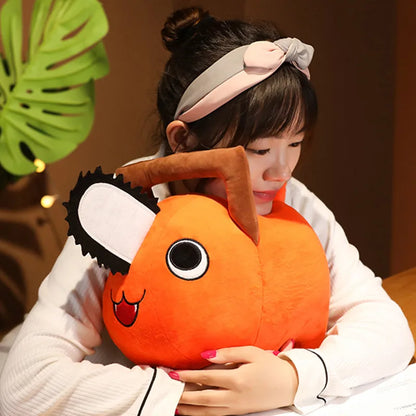 Pochita Plush Chainsaw Chain Toy 40CM Fluffy Anime Soft Stuffed Doll