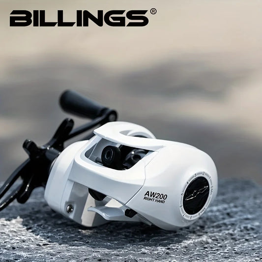 Billings AW 200 Fishing Reel 6.3:1 Gear Ratio 18LB Drag for Freshwater