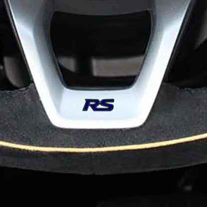 Car Steering Wheel Emblem Decor for Honda Civic Mugen