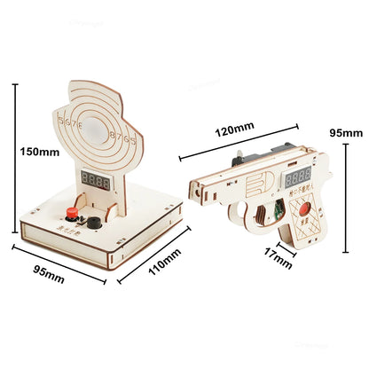 DIY Wooden Target Shooting Toy for Children - Safe Interactive Craft