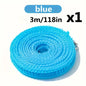 Portable Drying Rope Clothesline Windproof Non-Slip Camping Travel Line