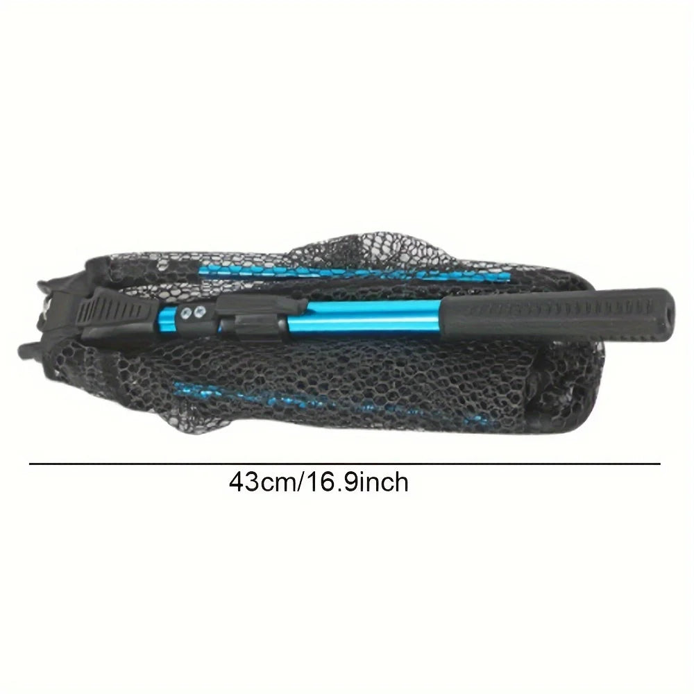 1pc Fishing Net Telescopic Retractable Pole Comfortable Sturdy Lightweight