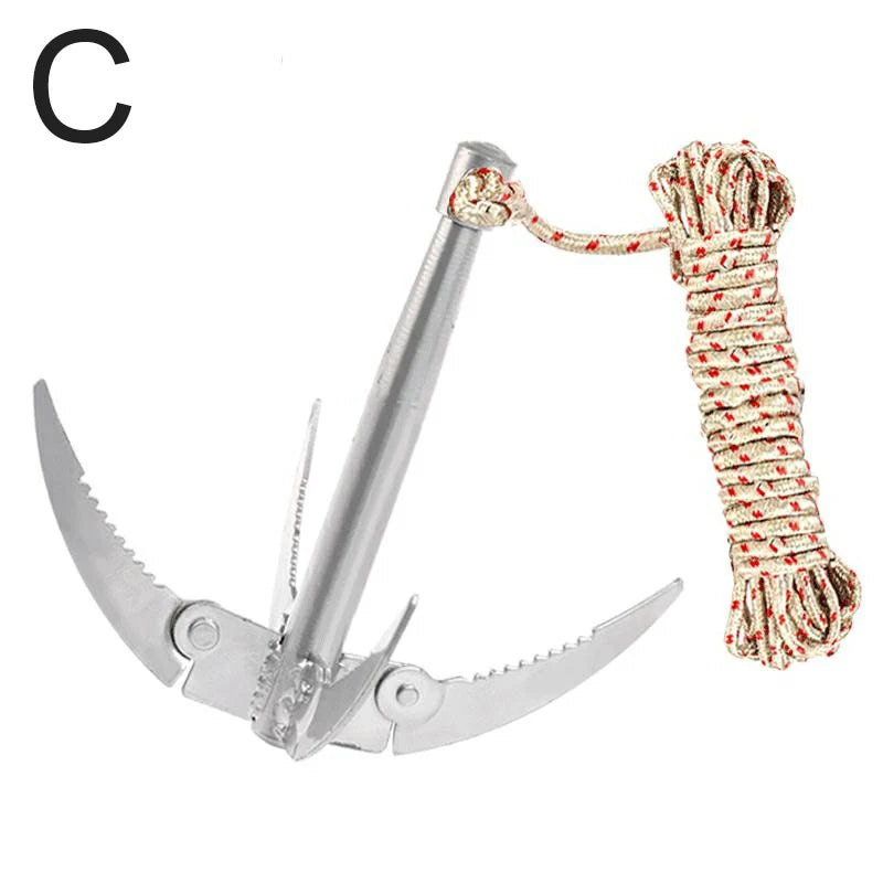 Outdoor Grappling Hook for Fishing Small Boat Canoes Supplies