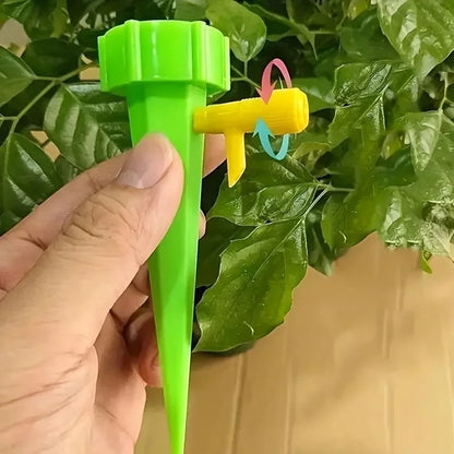 10PCS Plant Watering Drip Irrigation System Adjustable Garden Home Flower