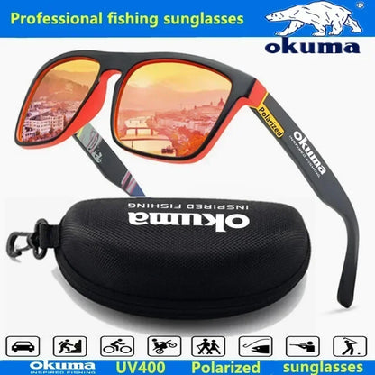 Okuma Polarized Sunglasses UV400 for Men/Women Fishing Driving Outdoor