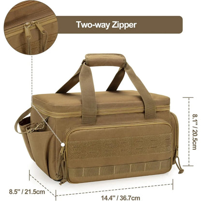 14" Heavy Duty Tool Bag Tactical Work Organizer for Handyman Carpenter