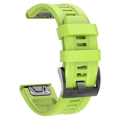Fit Silicone Strap for Garmin Fenix 7 6X Pro 22mm 26mm Quickfit Band