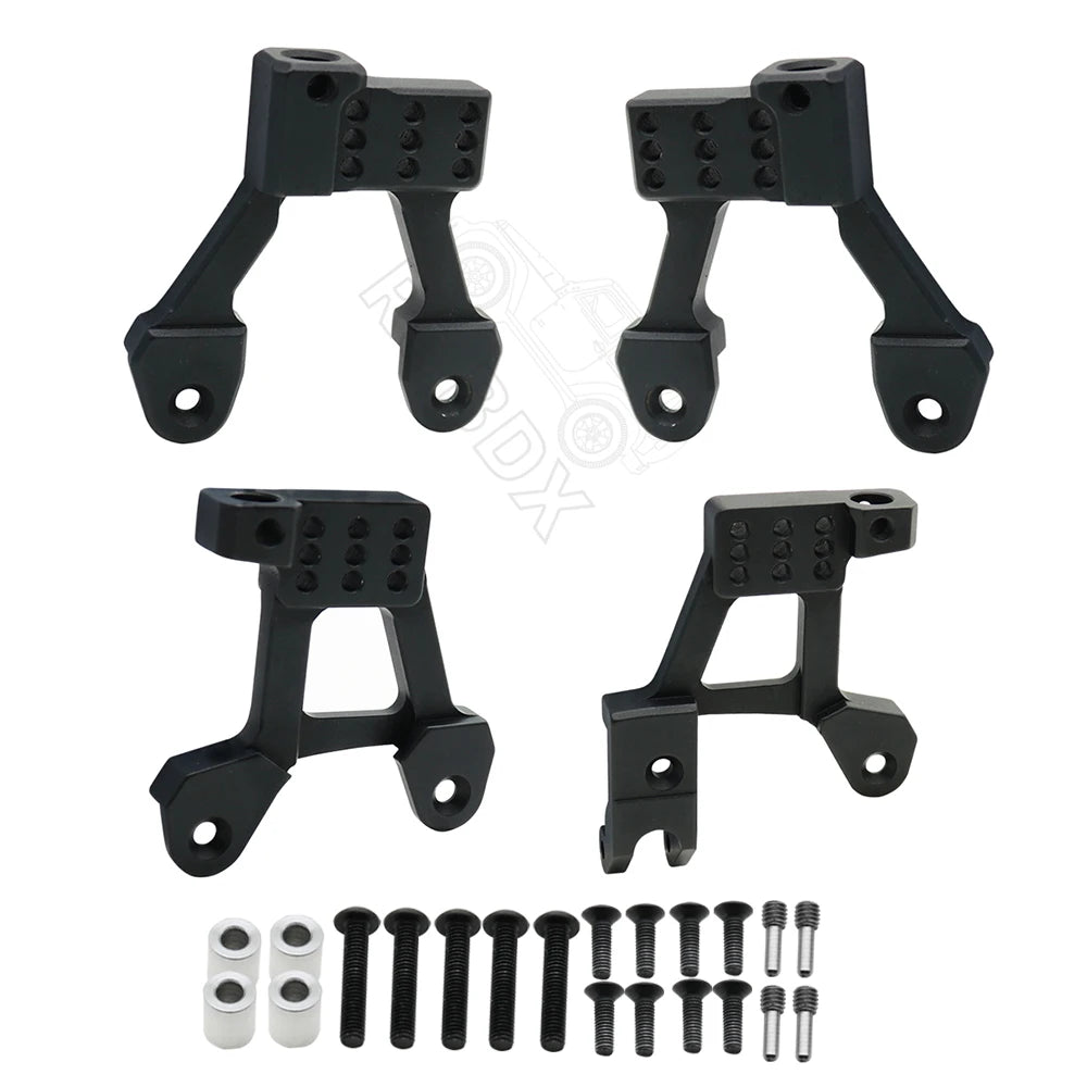 1/10 RC Crawler Metal Front & Rear Shock Tower Set for Axial SCX10 II - EXPROTAS