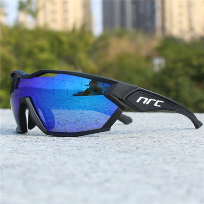 NRC X2 Pride 3 Lens Cycling Glasses MTB Road Bike Sports Sunglasses Men Women