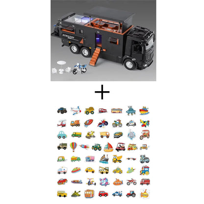 1:18 Folding Rearview Mirror Off-road RV Diecast Model with Sound & Light
