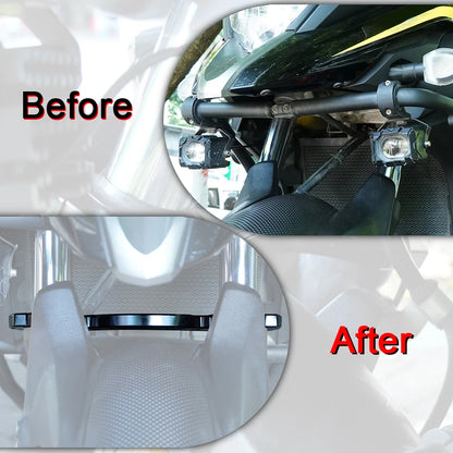 Front Fork Brace CNC Aluminum Bracket for Suzuki V-Strom 650 DL650 2004-2024