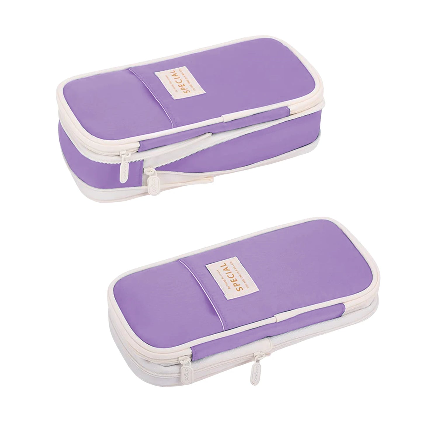 Kawaii Pencil Case Large Capacity Pouch for School Girls Students Stationery