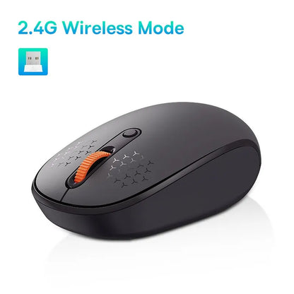 Baseus F01B Wireless Mouse 2.4G + Bluetooth 5.0 Silent 1600 DPI for PC/Mac