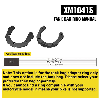 Rhinowalk 6.5L Magnetic Motorcycle Tank Bag Quick Release Rain Cover Universal