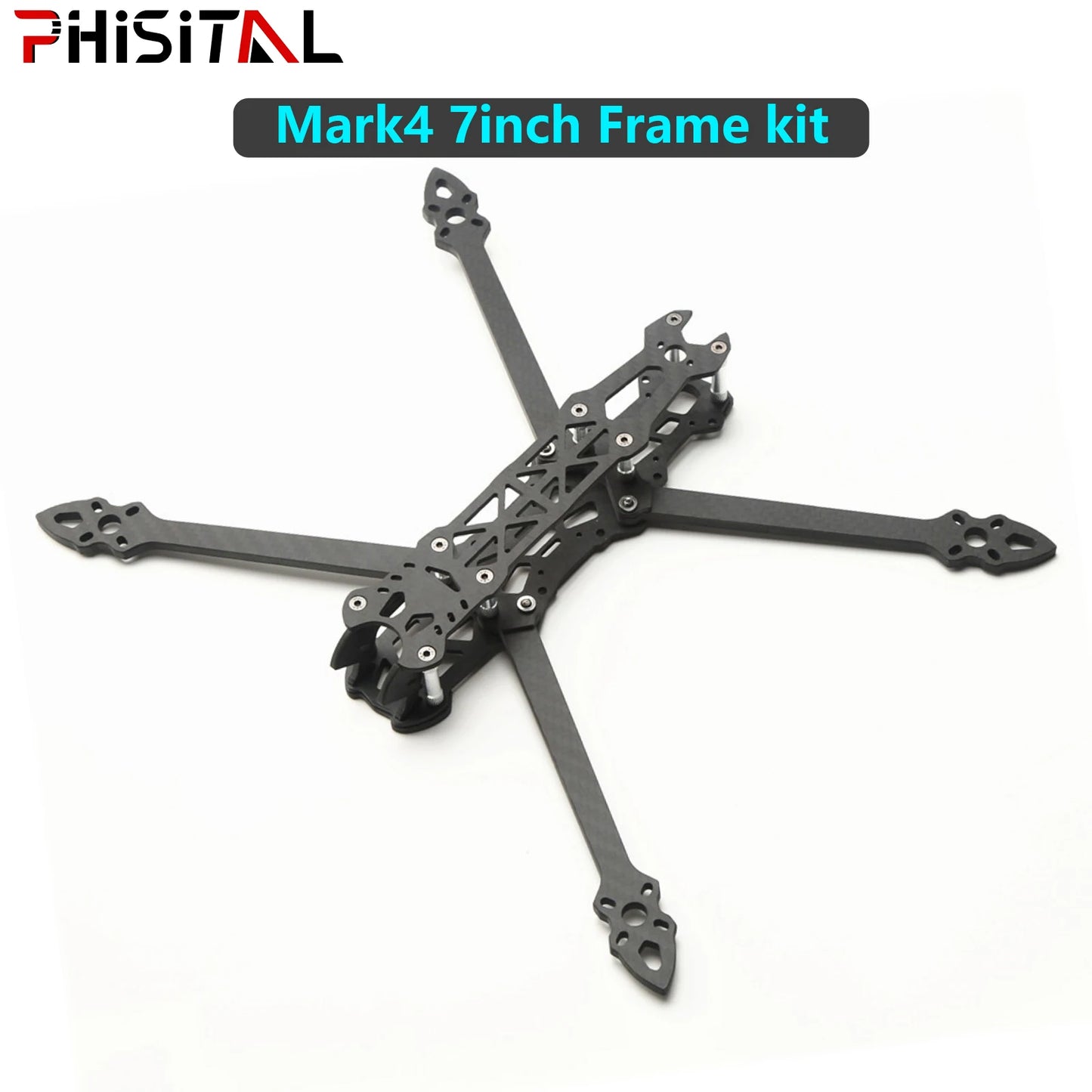 Mark4 7inch 295mm with 5mm Arm Quadcopter Frame kit 3K Carbon Fiber 7'' for FPV Racing Drone Quadcopter Freestyle DIY parts-EXPROTAS