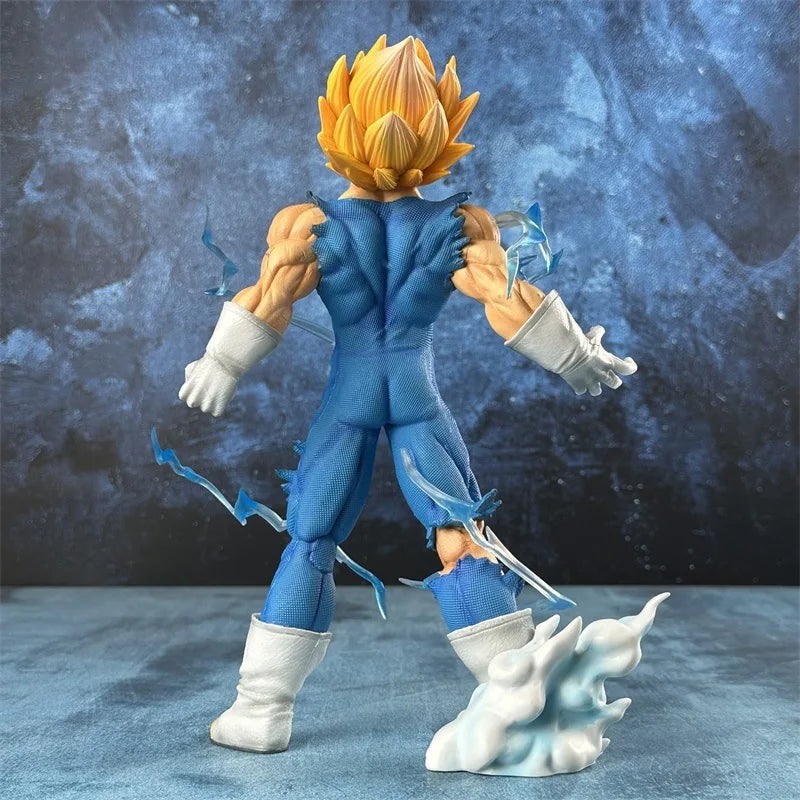 27cm Dragon Ball Z Majin Vegeta Self-Destruct Figure PVC Anime Statue Toy