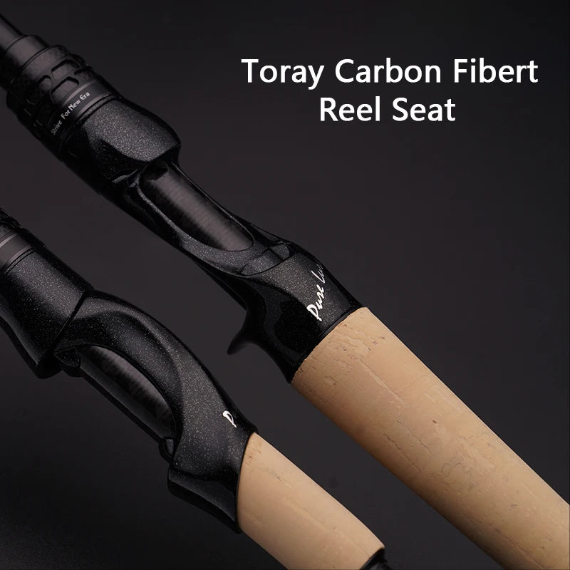PURELURE SHARPEN Travel Rod XF/MF Action Spinning Casting Rod w/ FUJI Parts