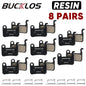 Resin Disc Brake Pads BUCKLOS for Shimano A01S M07 M535 MTB Road Bike