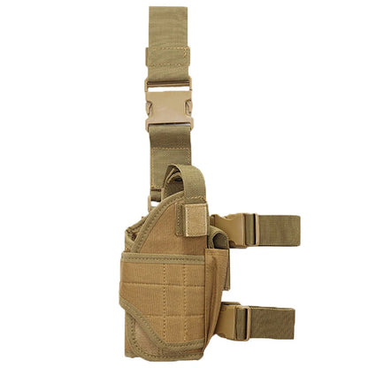 Tactical Leg Holster Pouch Adjustable Strap Airsoft Hunting Gun Right Thigh