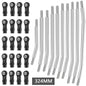1/10 RC Crawler Steering Linkage Rod 313mm Metal for SCX10 II 90046 Car